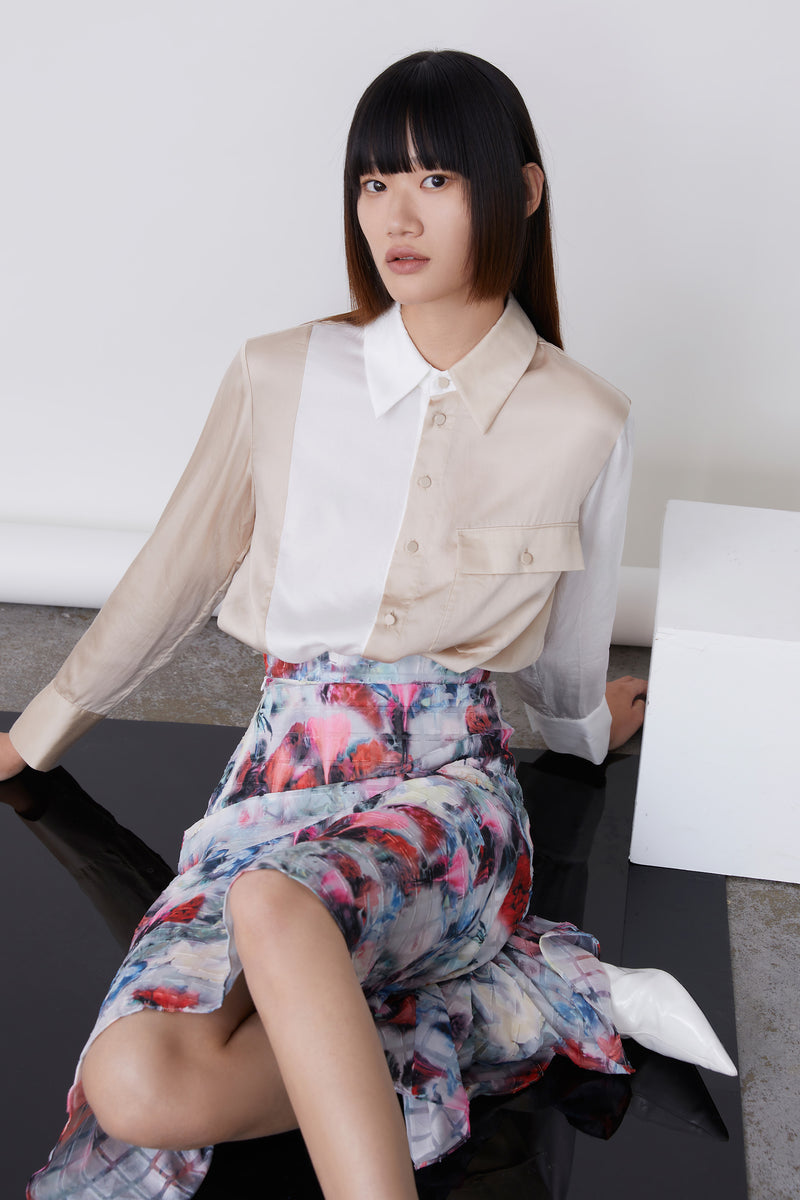 Lily - Jupe - Rouge Prune