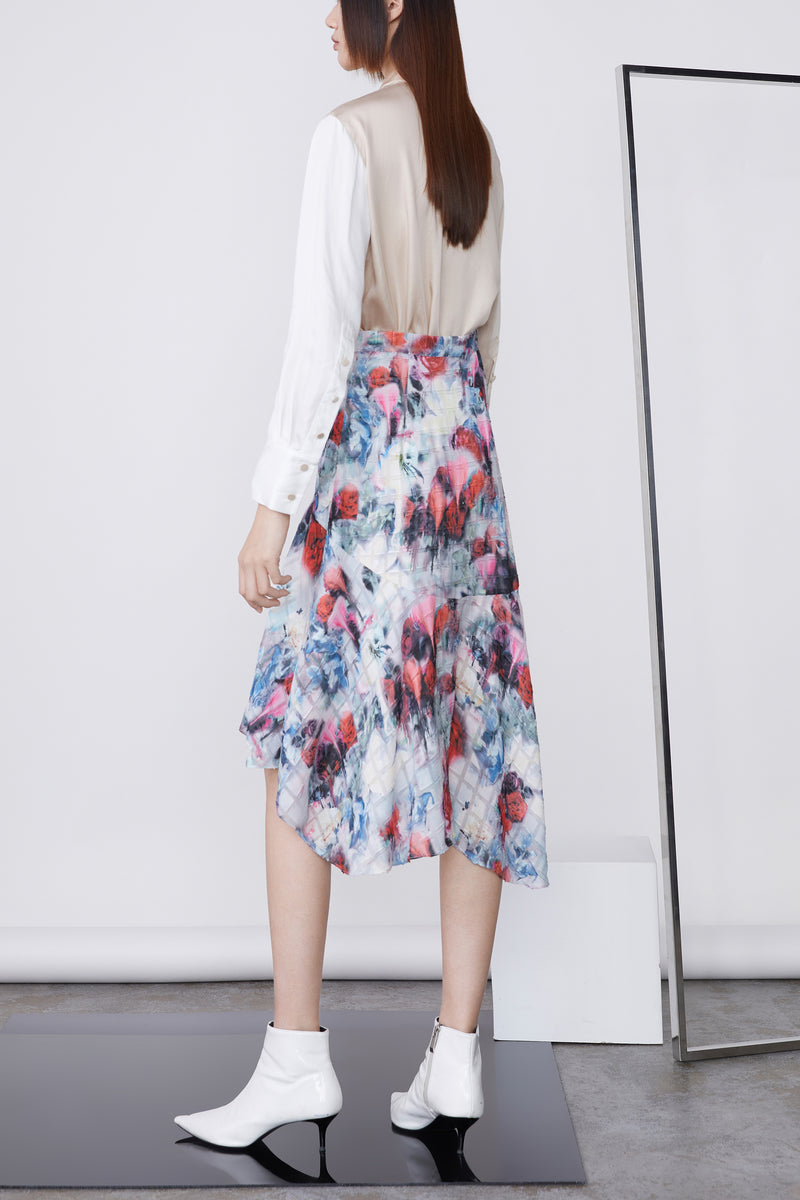 Lily - Jupe - Rouge Prune