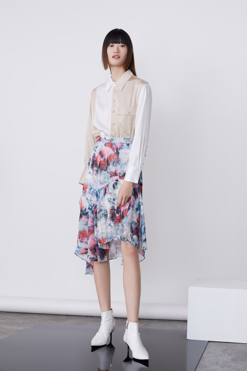 Lily - Jupe - Rouge Prune