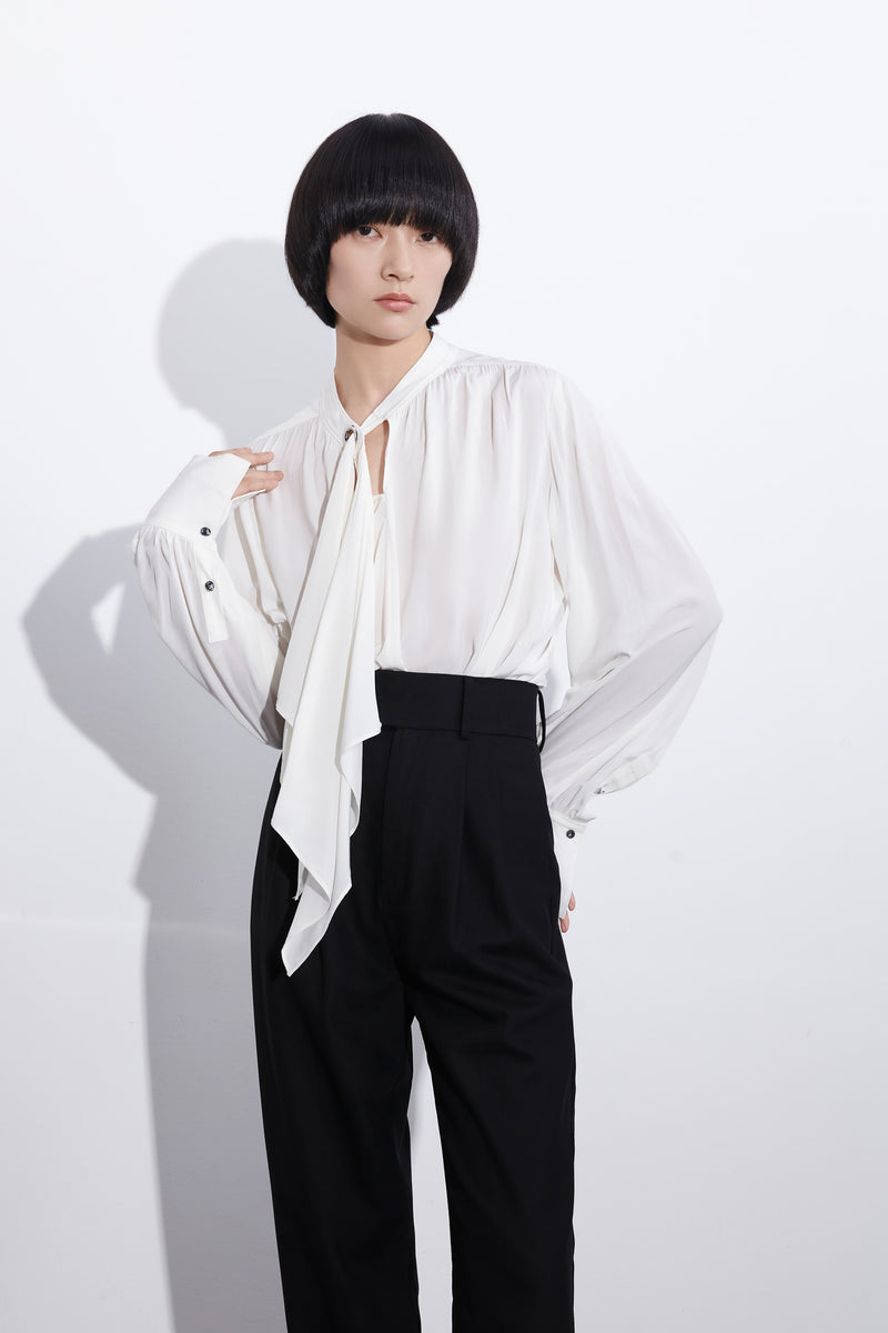 Lily - Pull-Over - Blanc