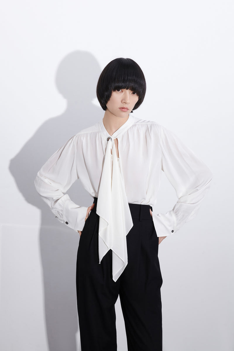 Lily - Pull-Over - Blanc