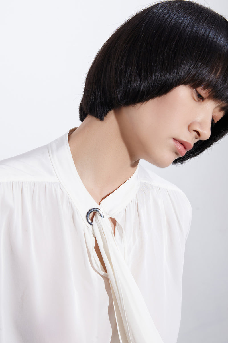 Lily - Pull-Over - Blanc