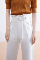 Lily - Pantalon - Blanc