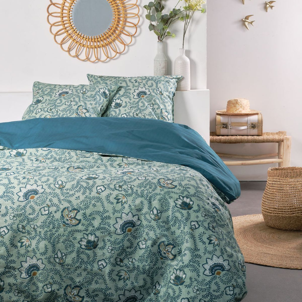 Sunshine - Parure De Lit Motif 13.23 - Bleu