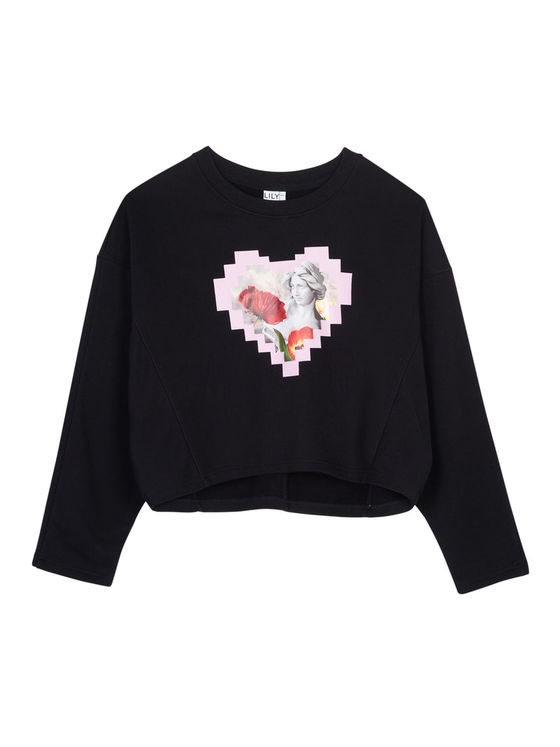 Lily - Pull-Over - Noir