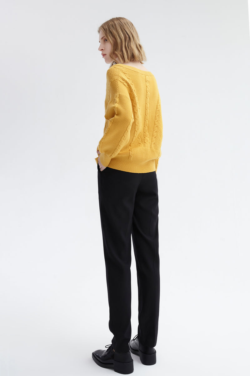 Lily - Tricots - Jaune Moyen