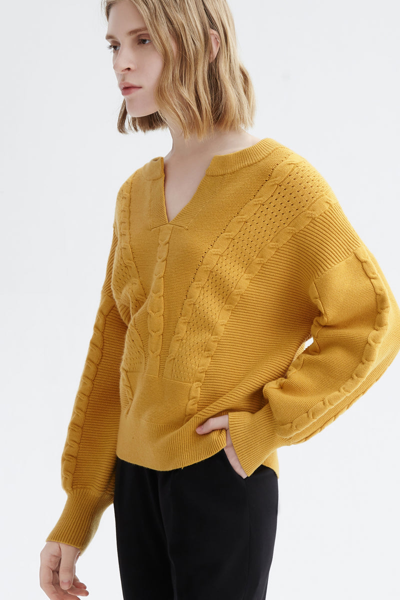 Lily - Tricots - Jaune Moyen