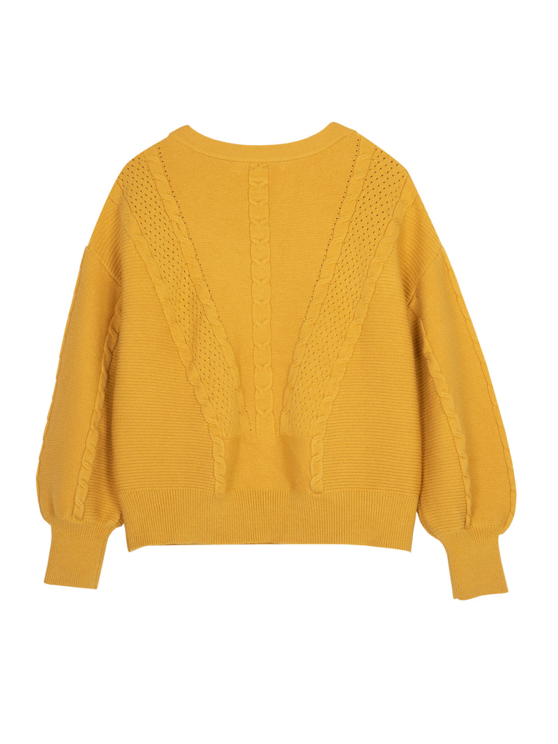 Lily - Tricots - Jaune Moyen