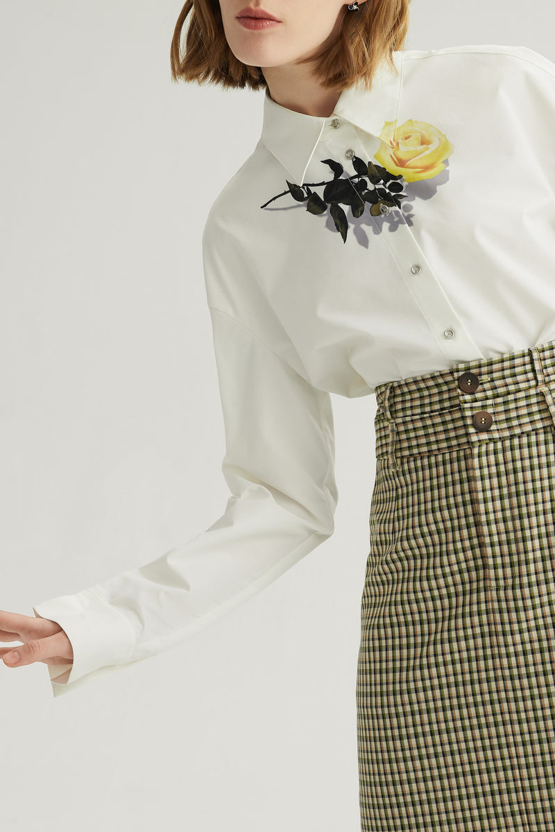 Lily - Chemise - Blanche