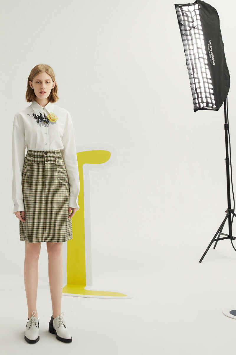 Lily - Chemise - Blanche