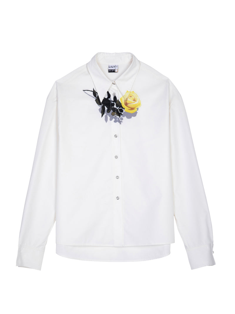 Lily - Chemise - Blanche