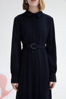 Lily - Robe - Bleu Violacé