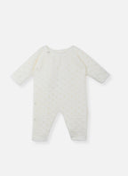 Robes Et Combinaisons Combinaison Bébé Maille Ajourée - Écru