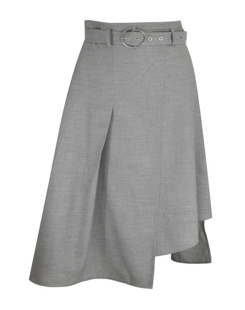 Lily - Jupe - Gris Clair Blanchâtre