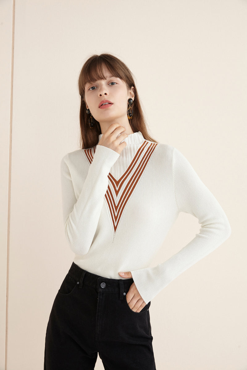 Lily - Tricots - Violet Pâle