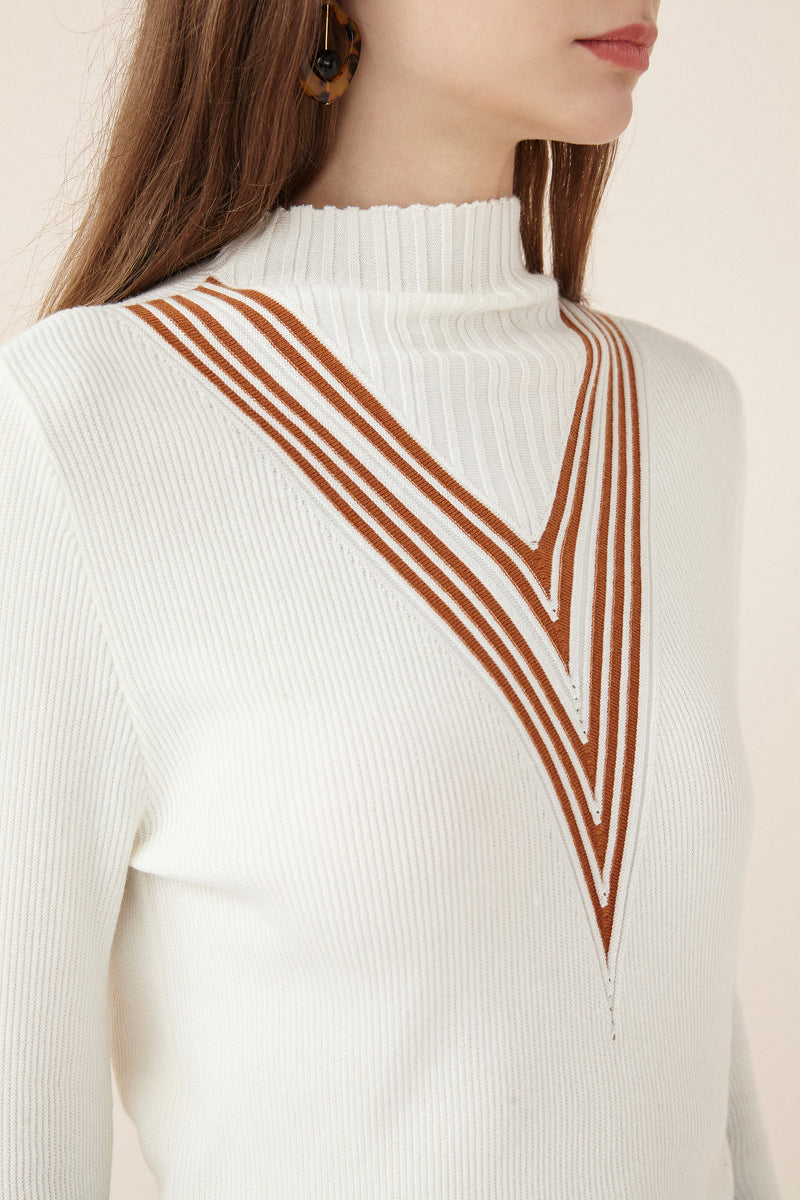 Lily - Tricots - Violet Pâle