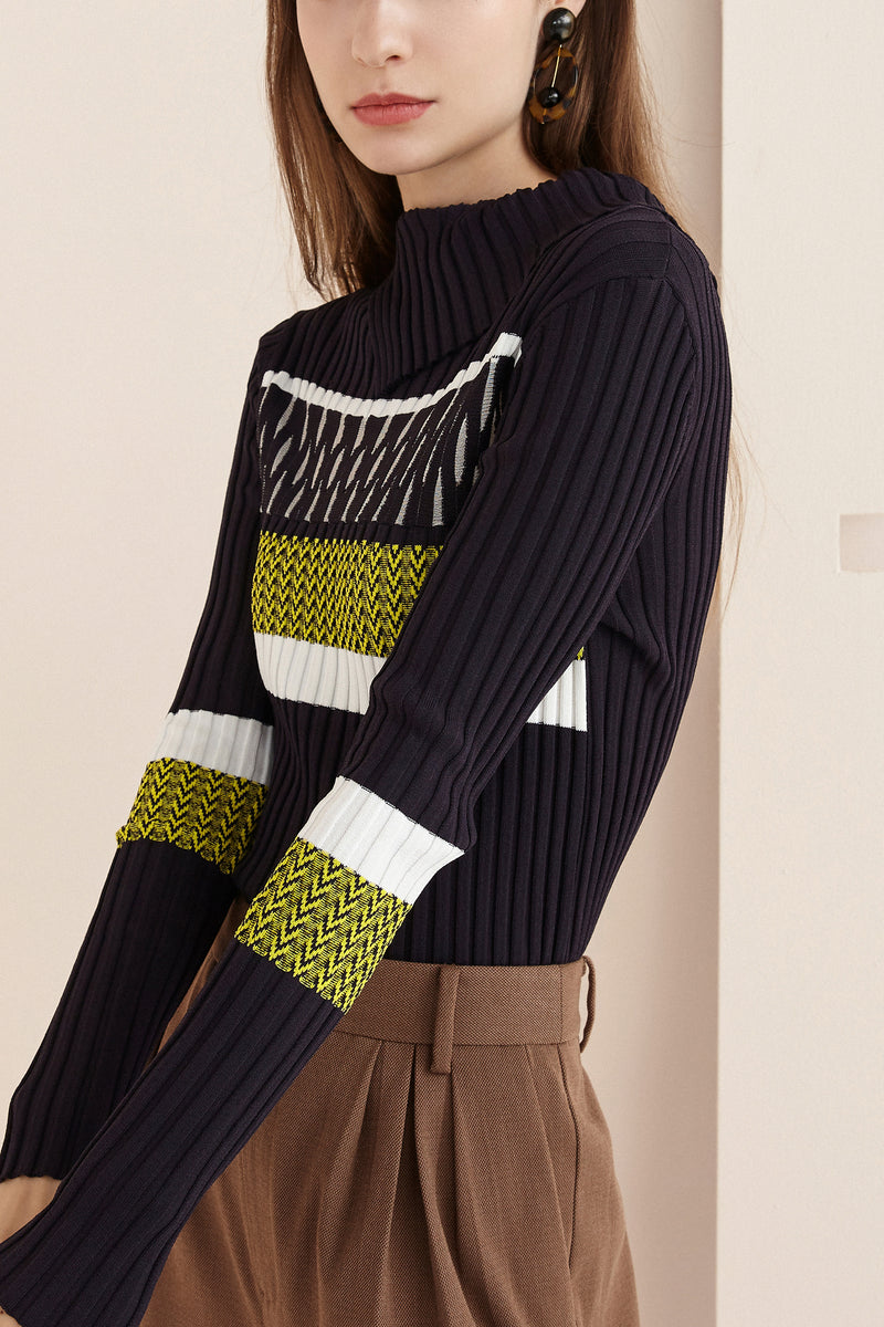 Lily - Tricots - Bleu Marine