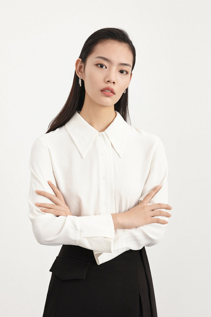 Lily - Chemise - Blanche