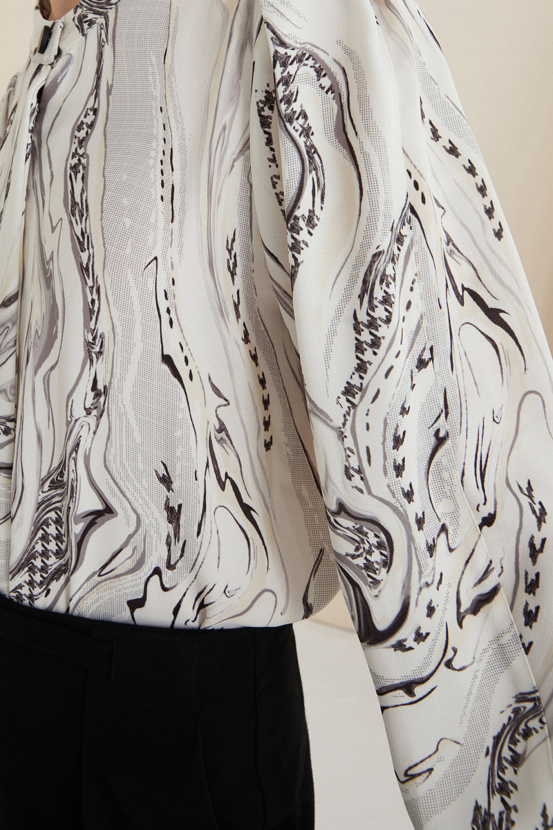 Lily - Chemise - Gris Argenté