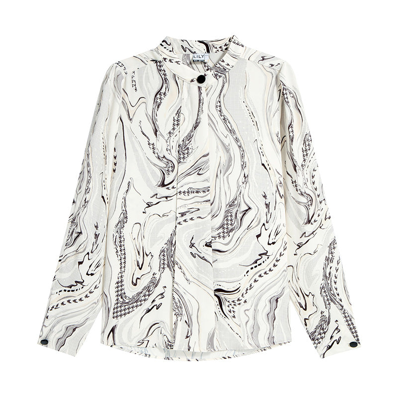 Lily - Chemise - Gris Argenté