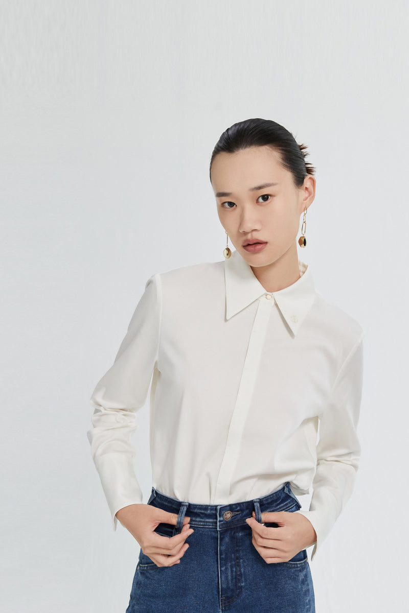 Lily - Chemise - Blanche