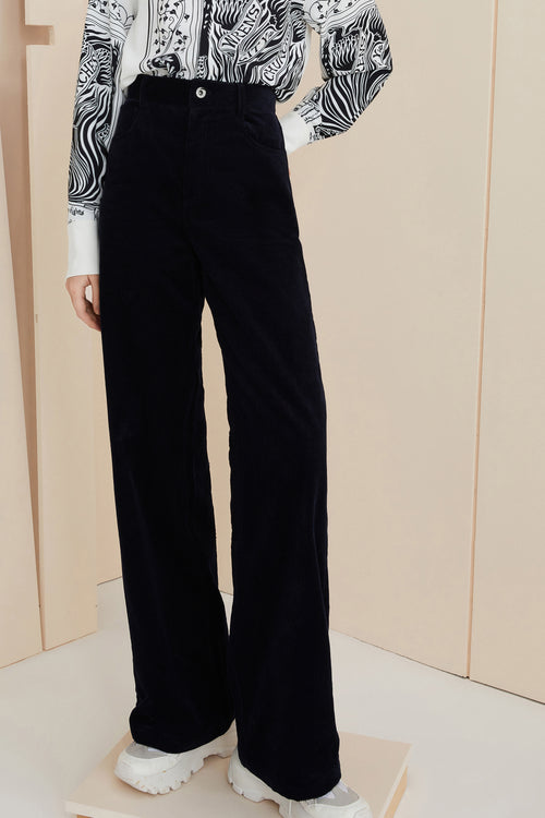 Lily - Pantalon - Bleu Marine