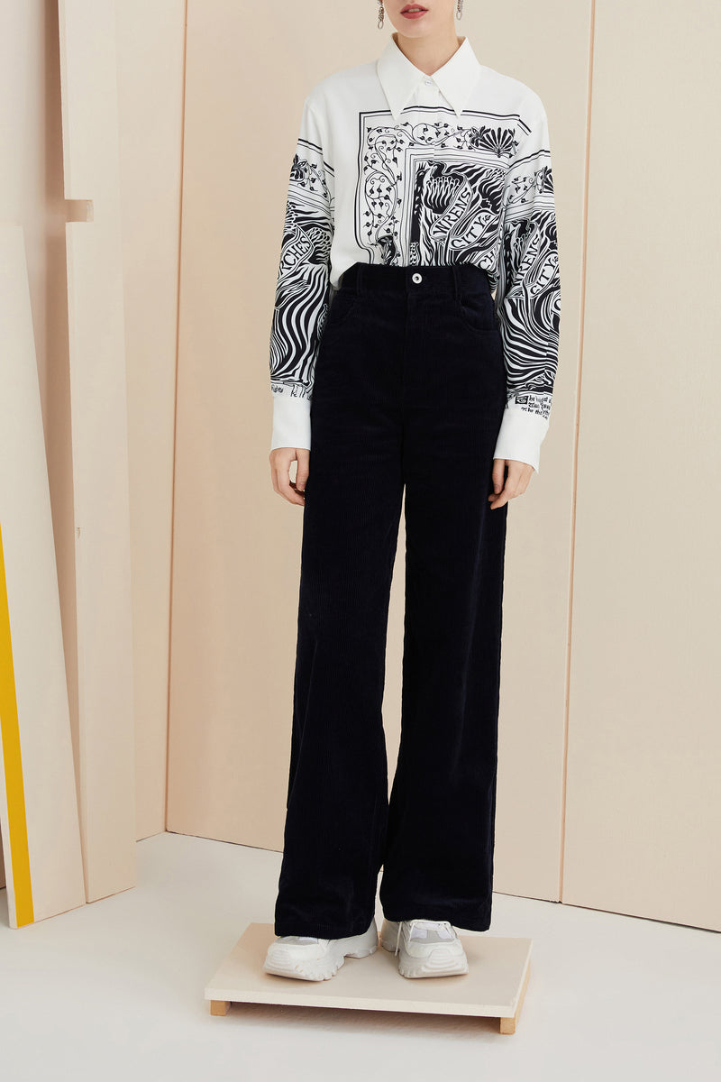 Lily - Pantalon - Bleu Marine