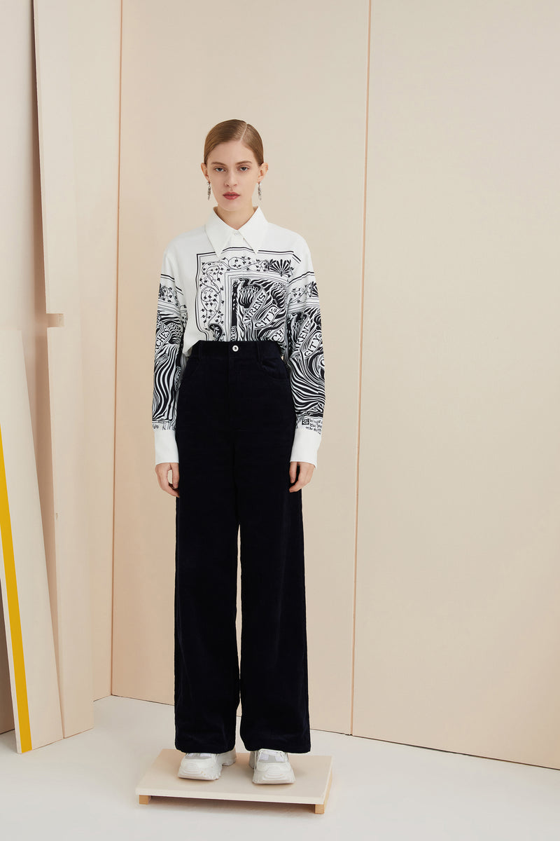 Lily - Pantalon - Bleu Marine