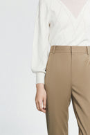 Lily - Pantalon - Camel Clair