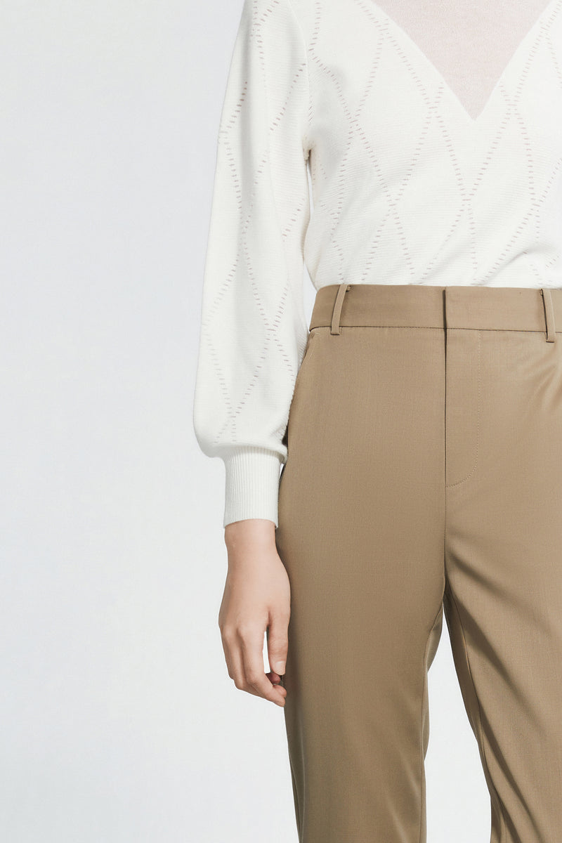 Lily - Pantalon - Camel Clair