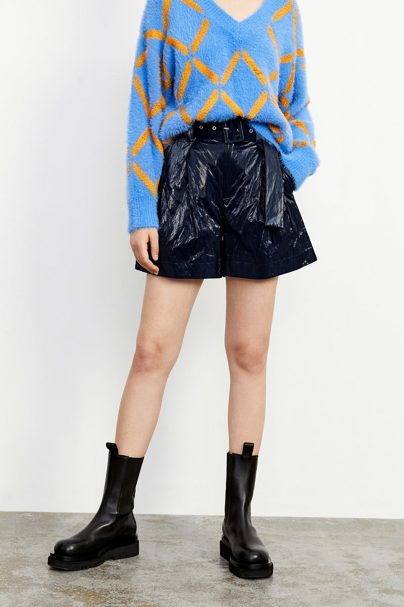 Lily - Courte - Bleu Marine