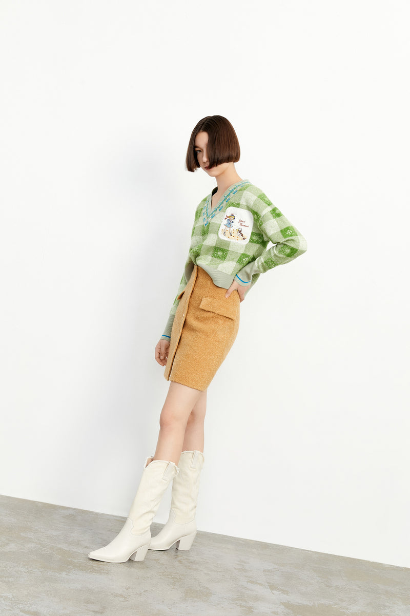 Lily - Jupe - Jaune Icker