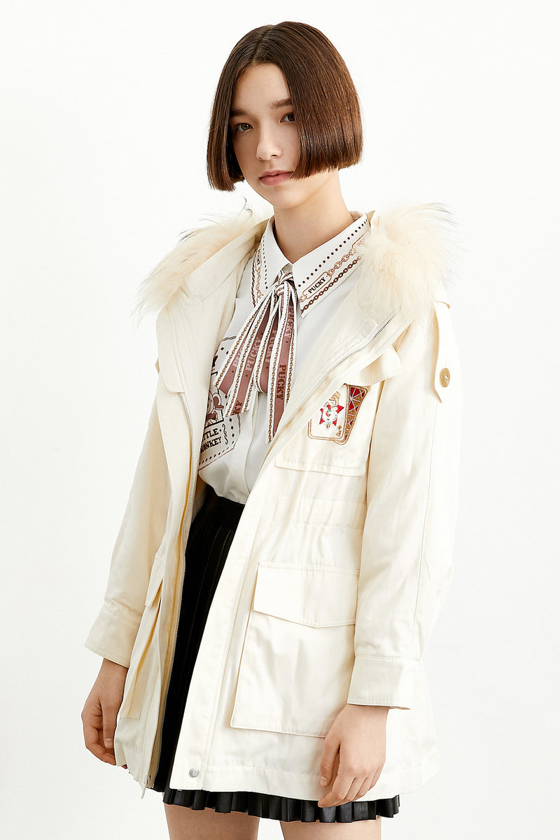 Lily - Manteau - Jaune Clair