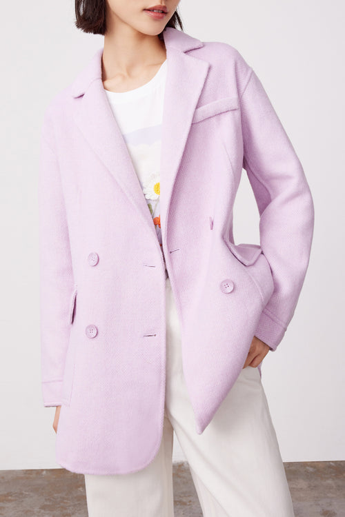 Lily - Manteau - Gris Violet