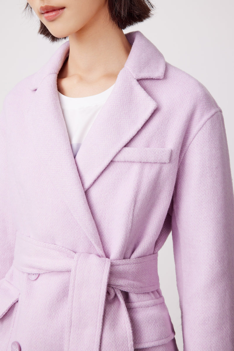 Lily - Manteau - Gris Violet
