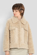 Lily - Manteau De Fourrure - Kaki