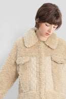 Lily - Manteau De Fourrure - Kaki