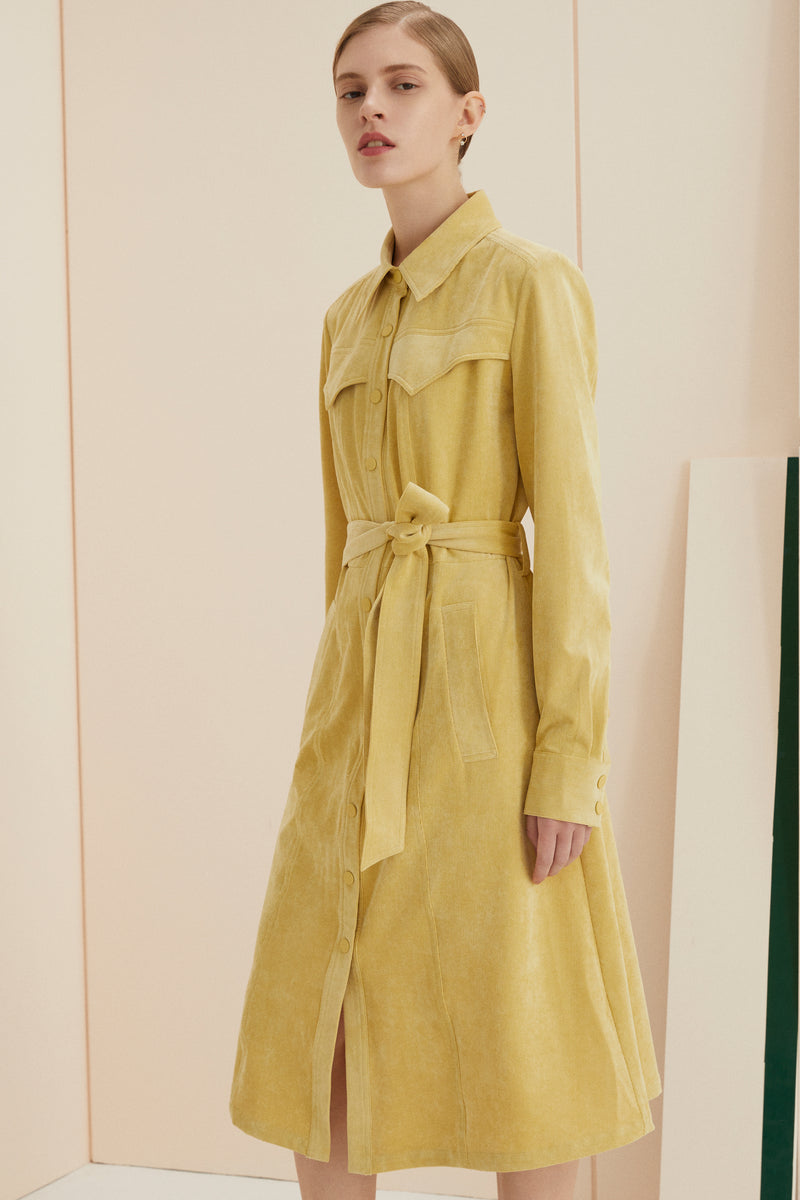 Lily - Robe - Jaune Pâle