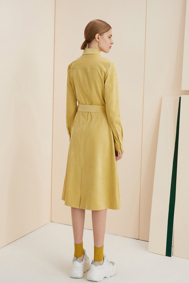 Lily - Robe - Jaune Pâle