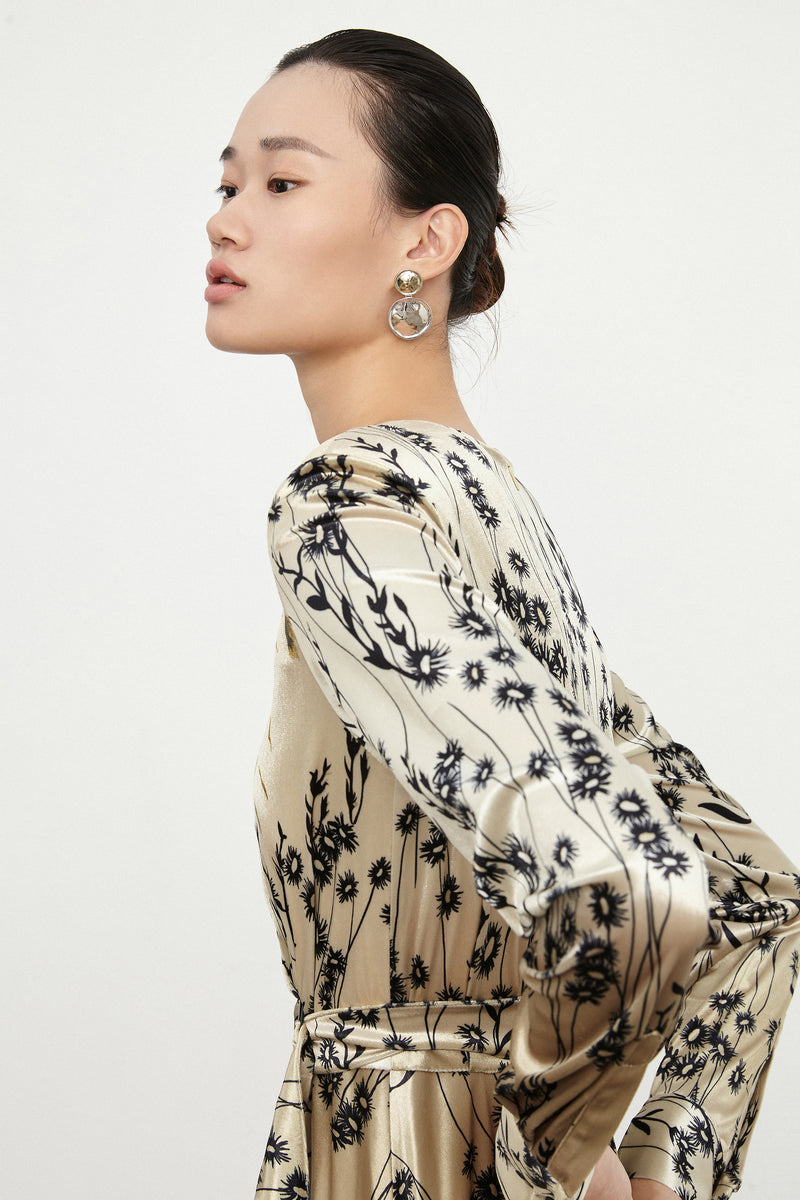 Lily - Robe - Chartreuse