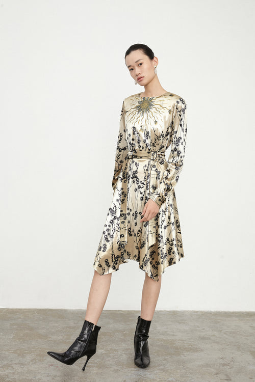 Lily - Robe - Chartreuse