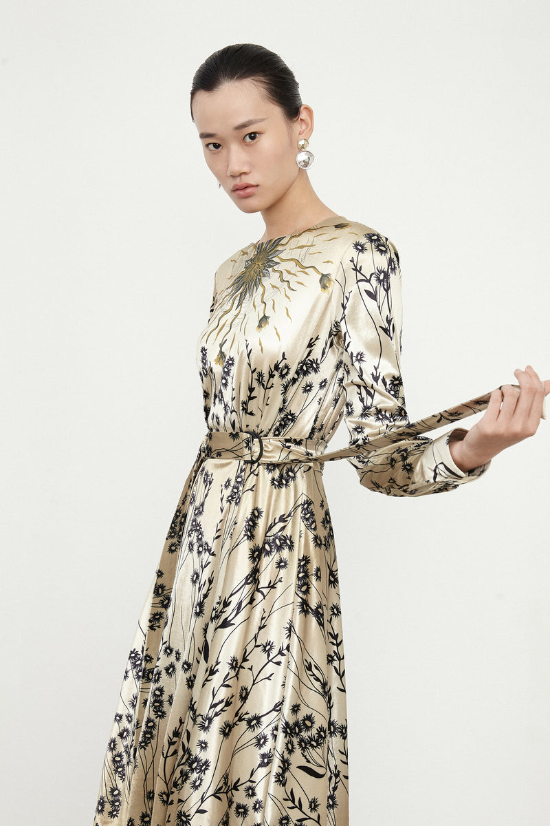 Lily - Robe - Chartreuse