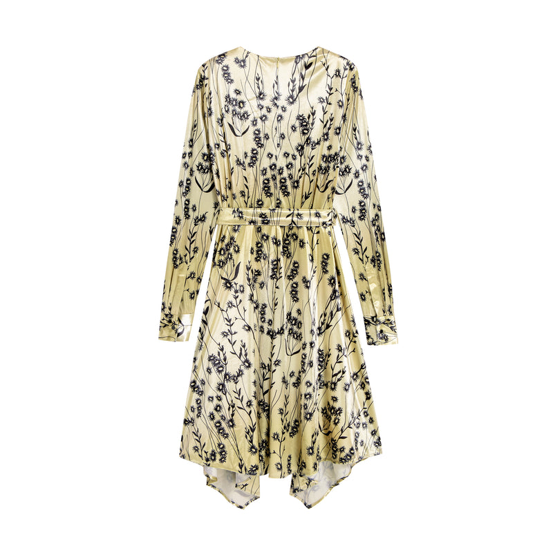 Lily - Robe - Chartreuse