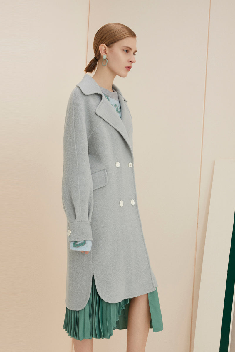 Lily - Manteau - Gris Bleu