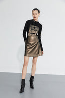 Lily - Jupe - Or Brun Clair