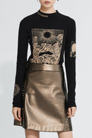 Lily - Jupe - Or Brun Clair