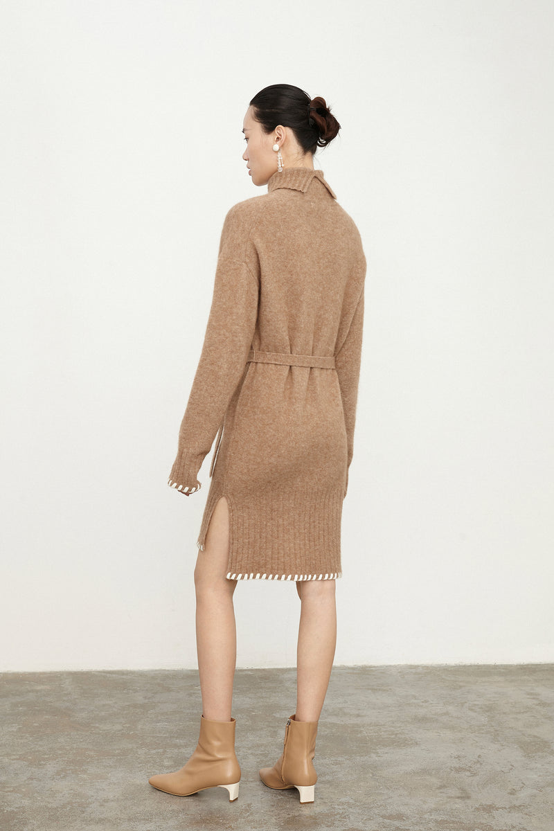 Lily - Robe - Marron