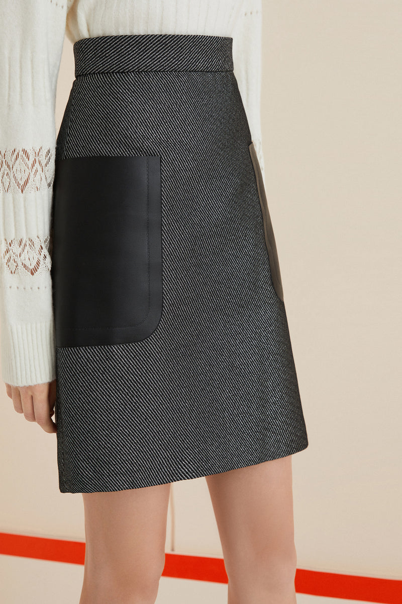 Lily - Jupe - Gris Clair