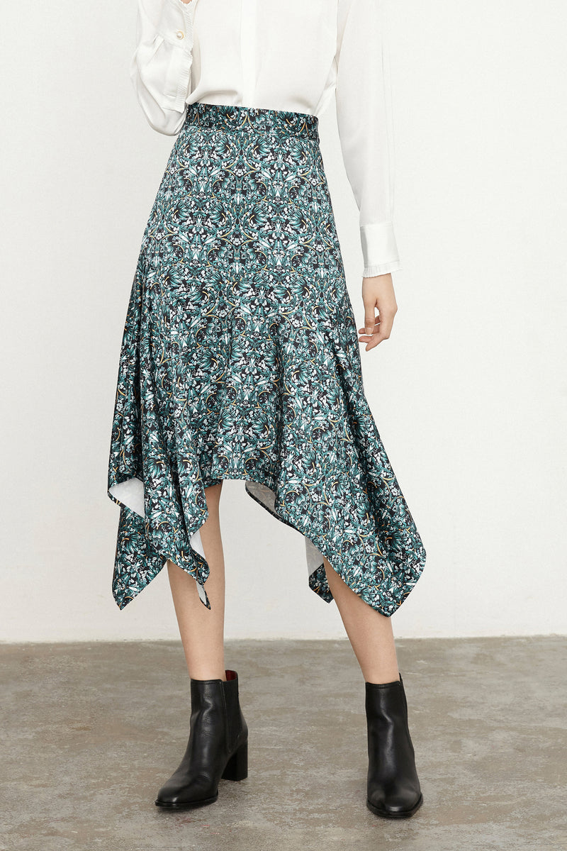 Lily - Jupe - Vert Noirâtre