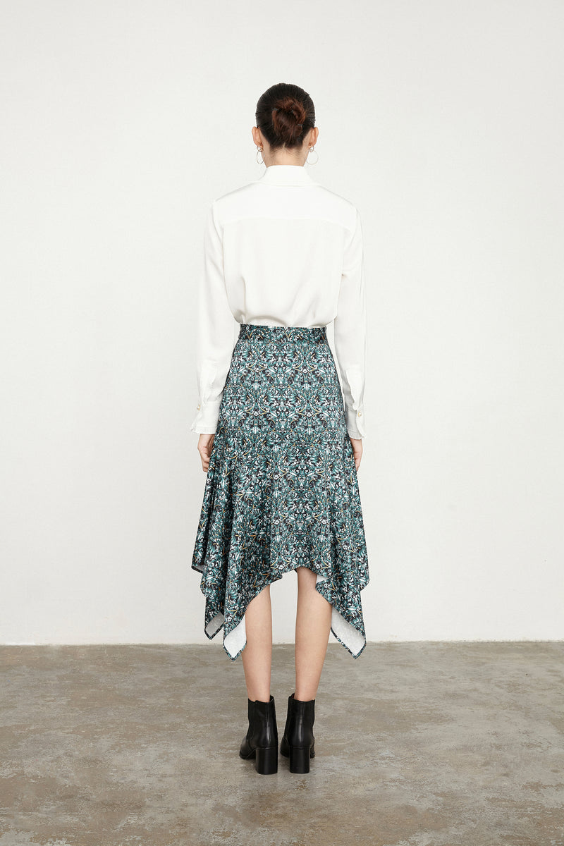 Lily - Jupe - Vert Noirâtre